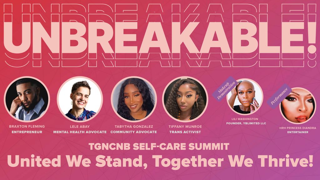 Hero Image for 2024 TGNCNB Self-Care Summit