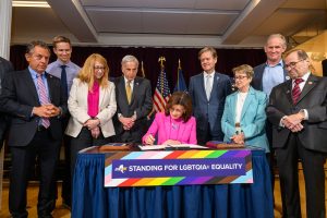 Governor Hochul Signs Pride Bill at the LGBTQ Center in Greenwich Village