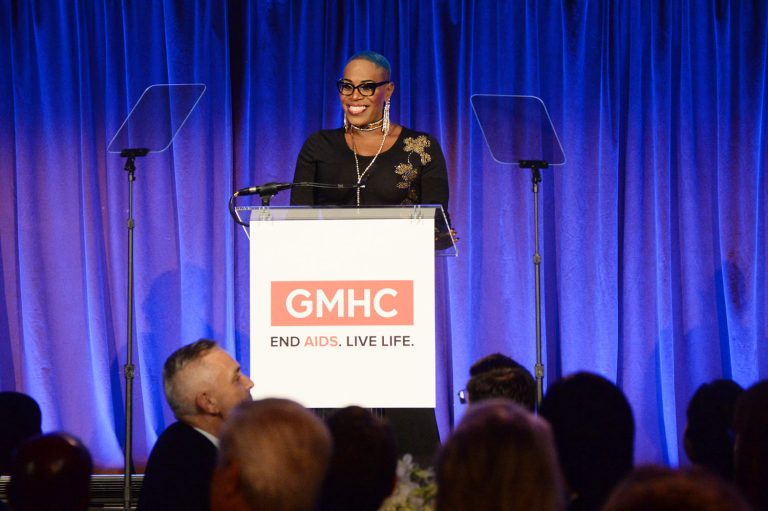 Kim Watson at 2019 GMHC Fall Gala