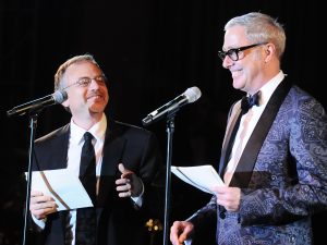 Songwriters Marc Shaiman and Scott Wittman