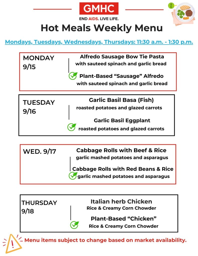 Hot Meals Lunch Menu 9 15 2025 English