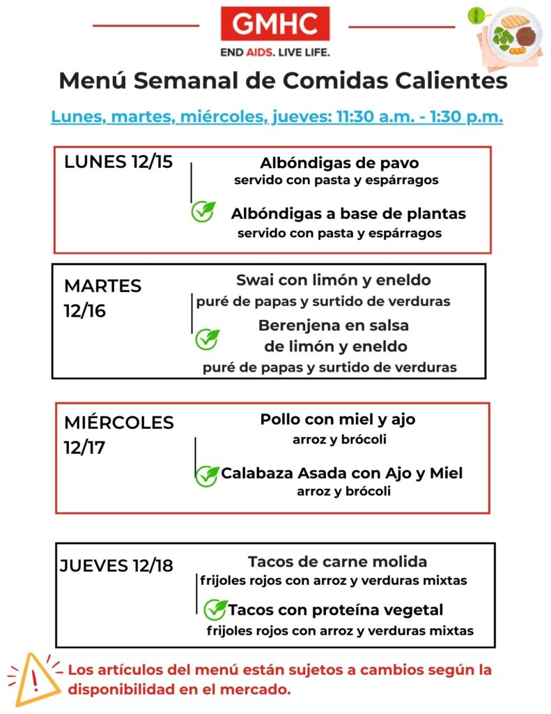 Meals Lunch Menu 12 15 2025 Spanish