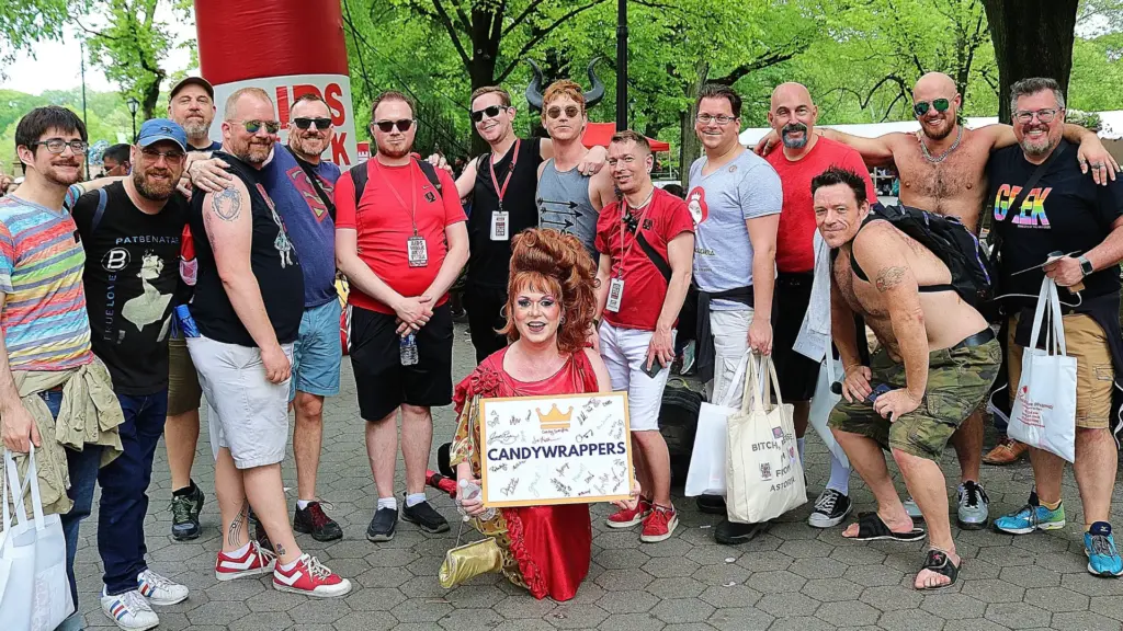 CandyWrappers AIDS Walk New York