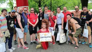 CandyWrappers AIDS Walk New York