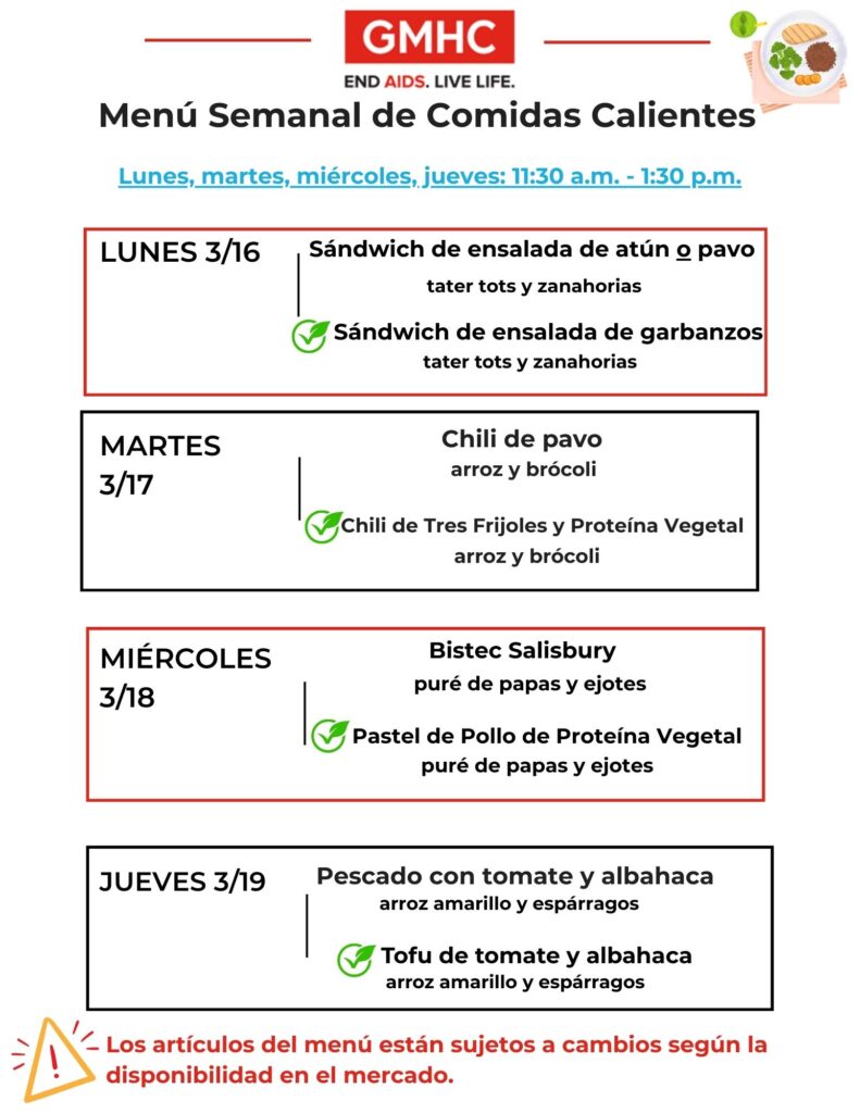 hot meals lunch menu spanish 3 16 2026 1