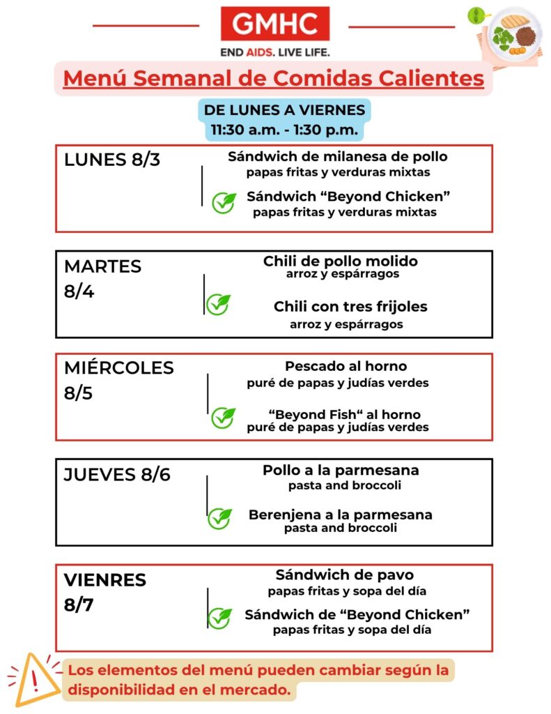 hot meals lunch menu spanish 8 3 2026