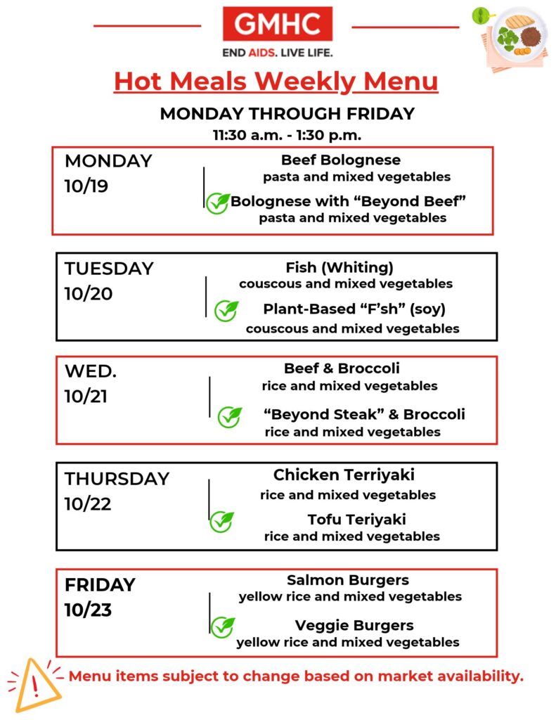 hot meals lunch menu english 10 19 2026